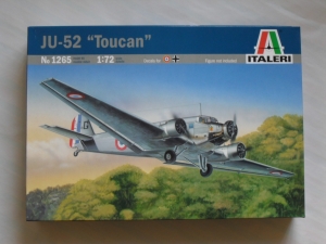 ITALERI 1/72 1265 JUNKERS Ju 52 TOUCAN